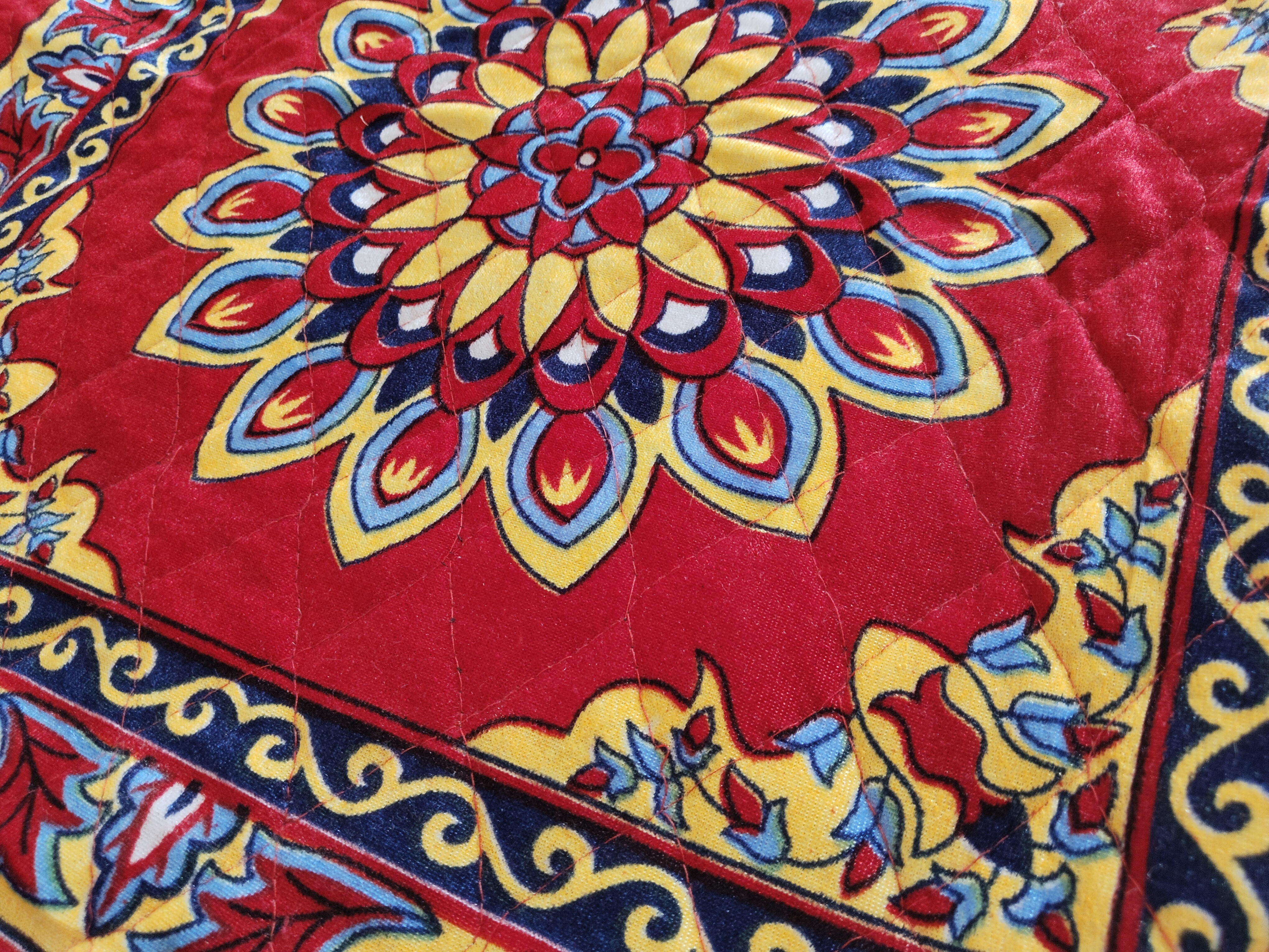 Small Floor Carpet, Pooja Aasni