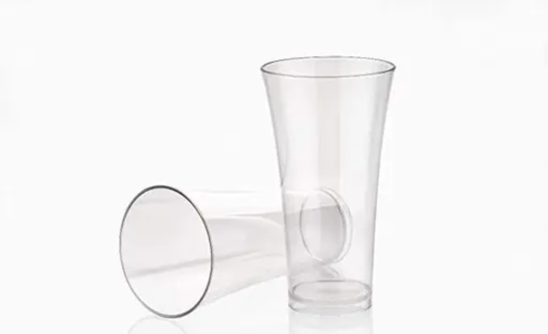 Unbreakable plastic glasses 6 pcs