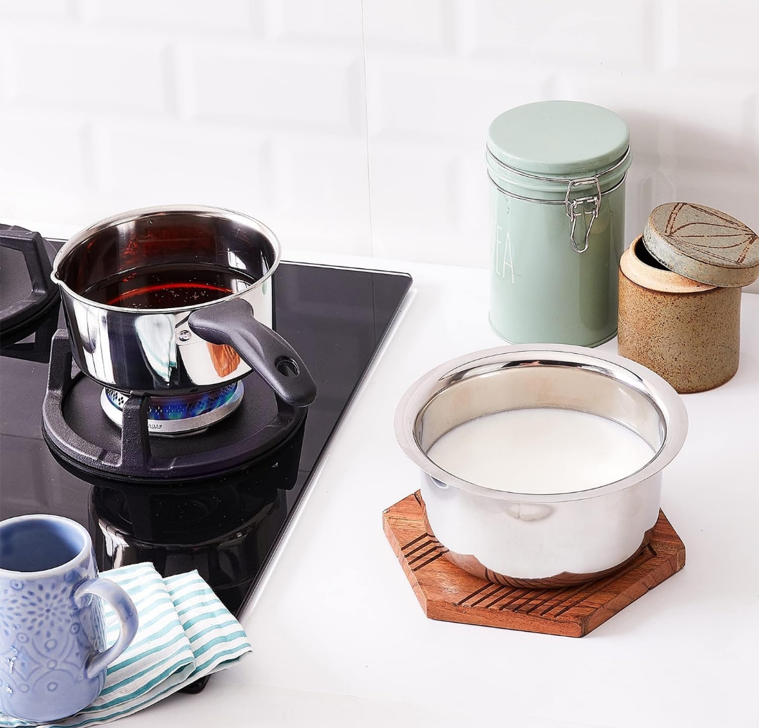 Stainless Steel cookware Set 2 pcs