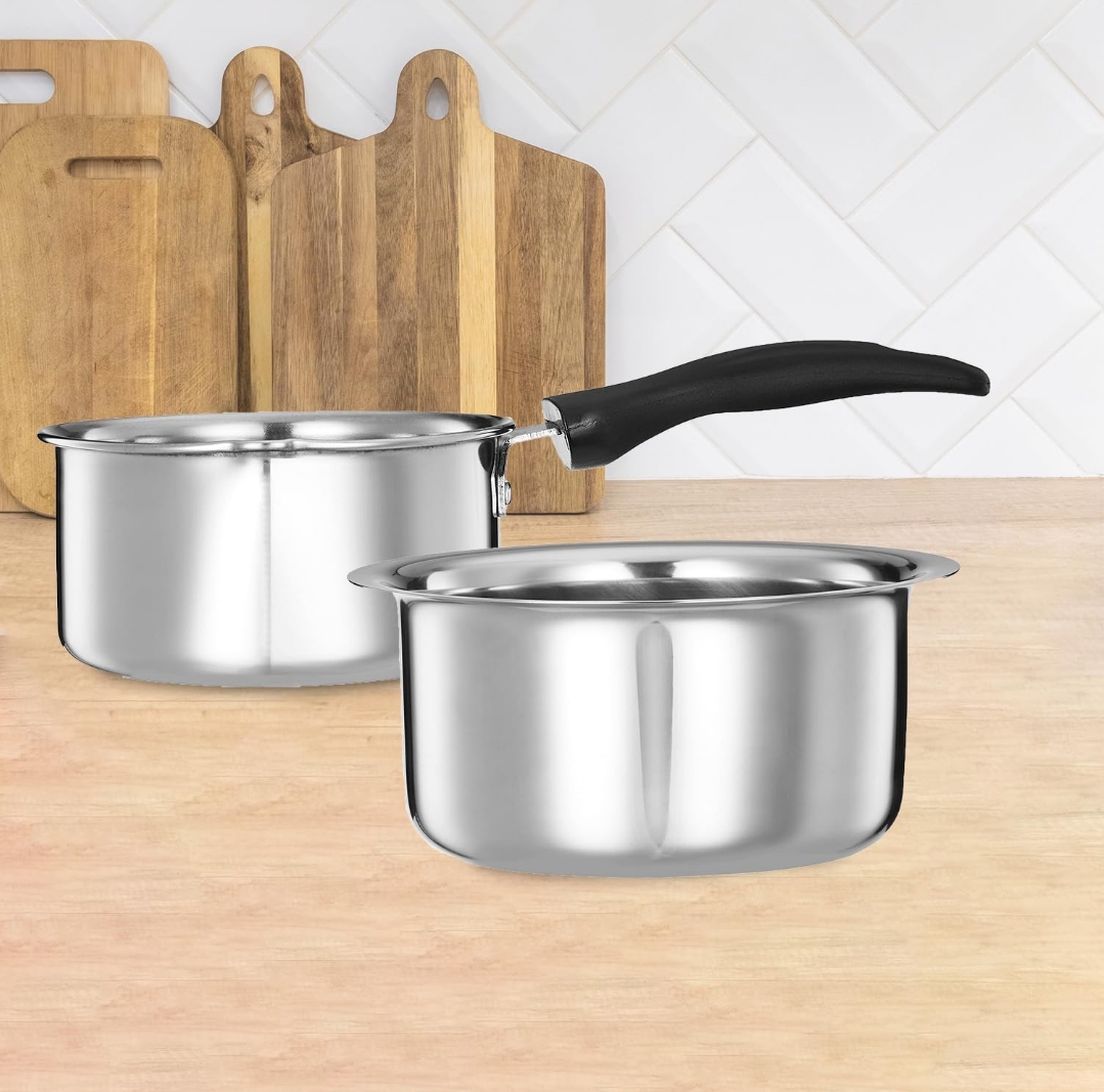 Stainless Steel cookware Set 2 pcs