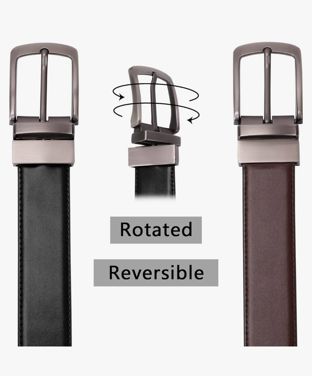 Pure Leather Formal Belt for Men 