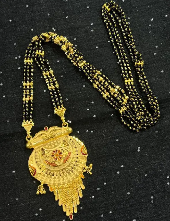 Two gram gold plated Mangalsutra