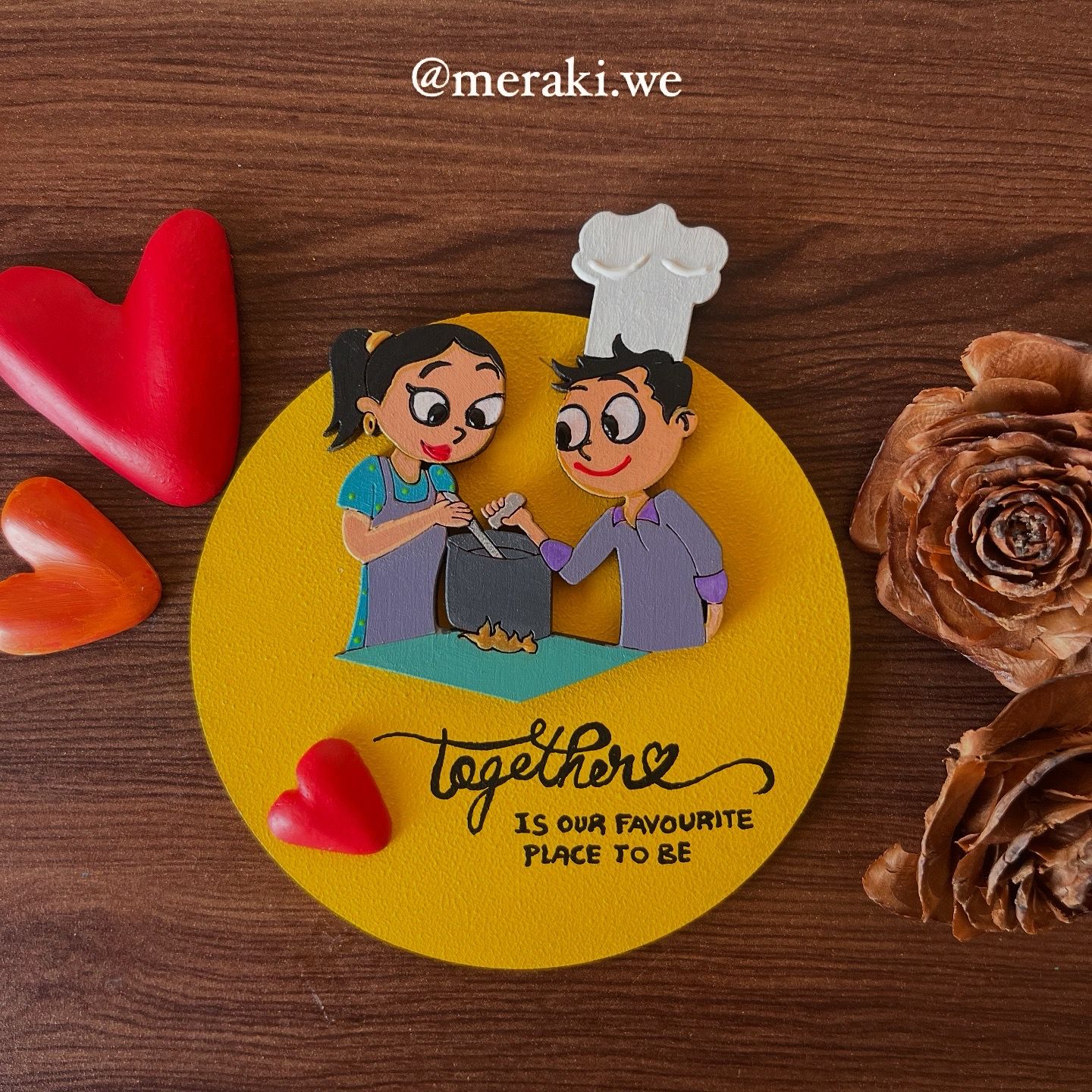 Couple Fridge Magnet