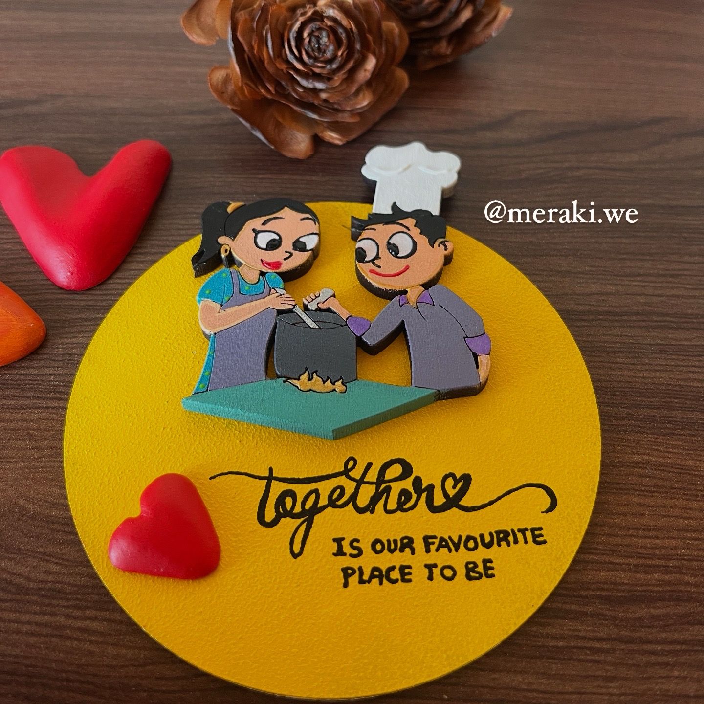 Couple Fridge Magnet